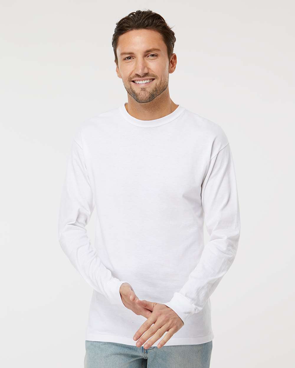 M&O 4820 Unisex Long Sleeve T-Shirt | Custom Print