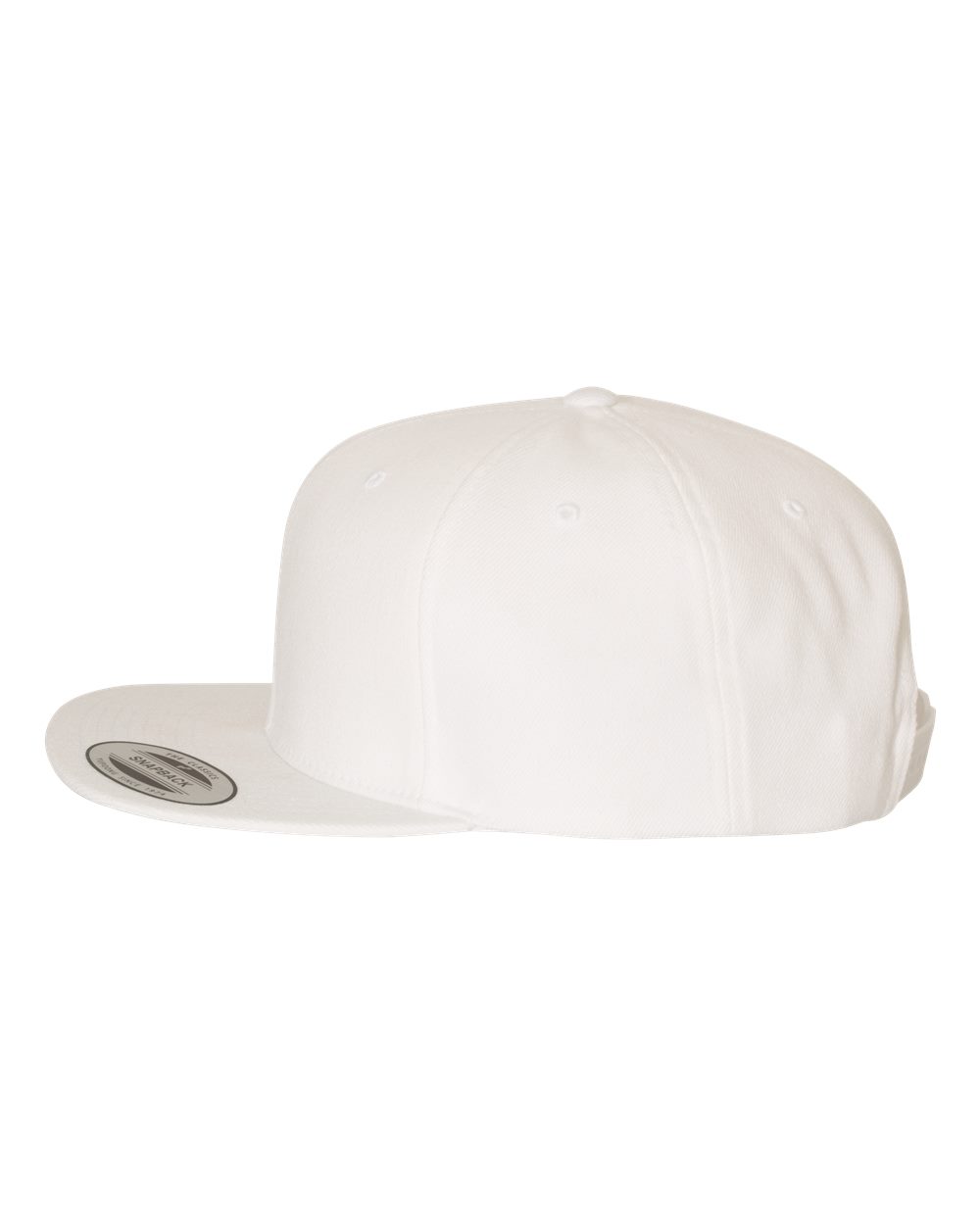 YP Classics 6089M Premium Flat Bill Snapback Cap | Custom Embroidery