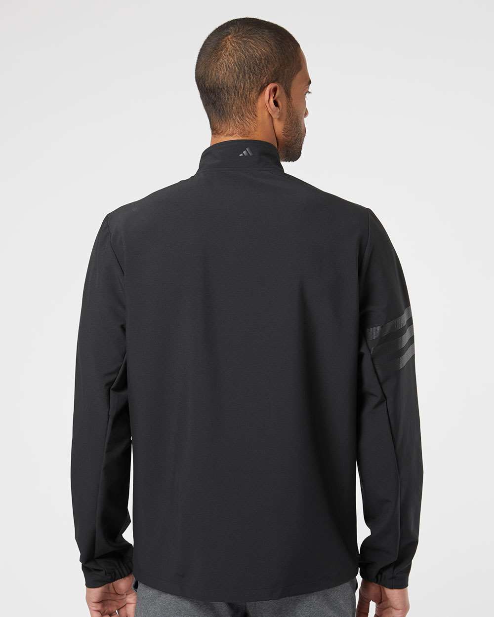 Adidas A267 Men's Wind Resistant Full-Zip Jacket | Custom Embroidery