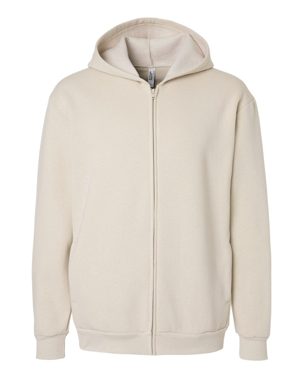 American Apparel RF497 Unisex ReFlex Fleece Full-Zip Hoodie Sweatshirt | Custom Print