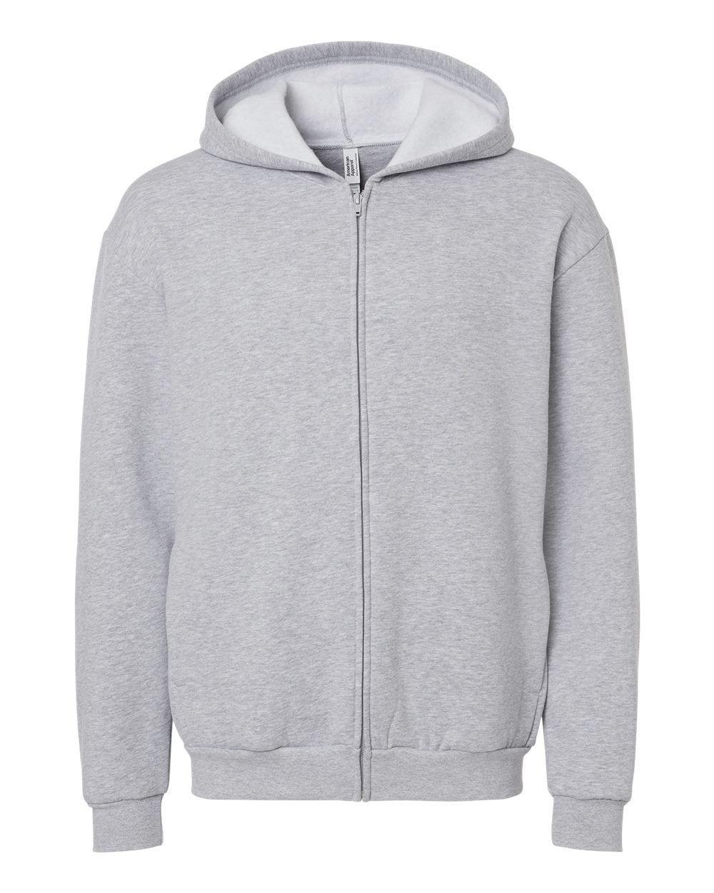 American Apparel RF497 Unisex ReFlex Fleece Full-Zip Hoodie Sweatshirt | Custom Print