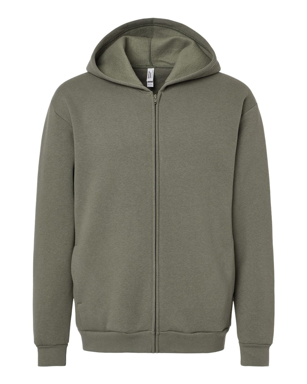 American Apparel RF497 Unisex ReFlex Fleece Full-Zip Hoodie Sweatshirt | Custom Print