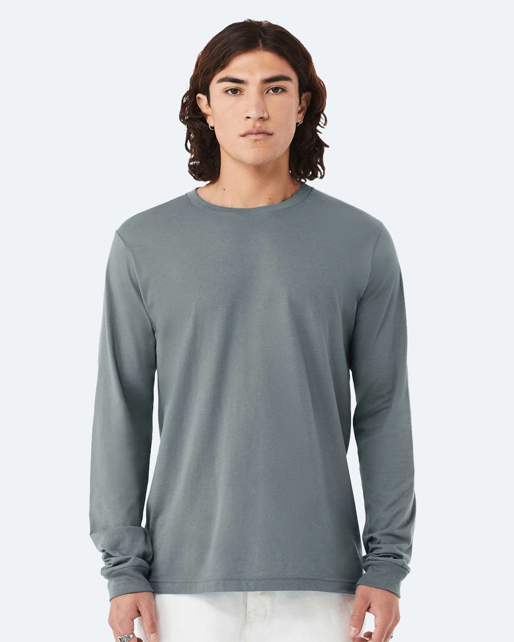 BELLA + CANVAS 3501C Unisex Jersey Long Sleeve T-Shirt | Custom Print