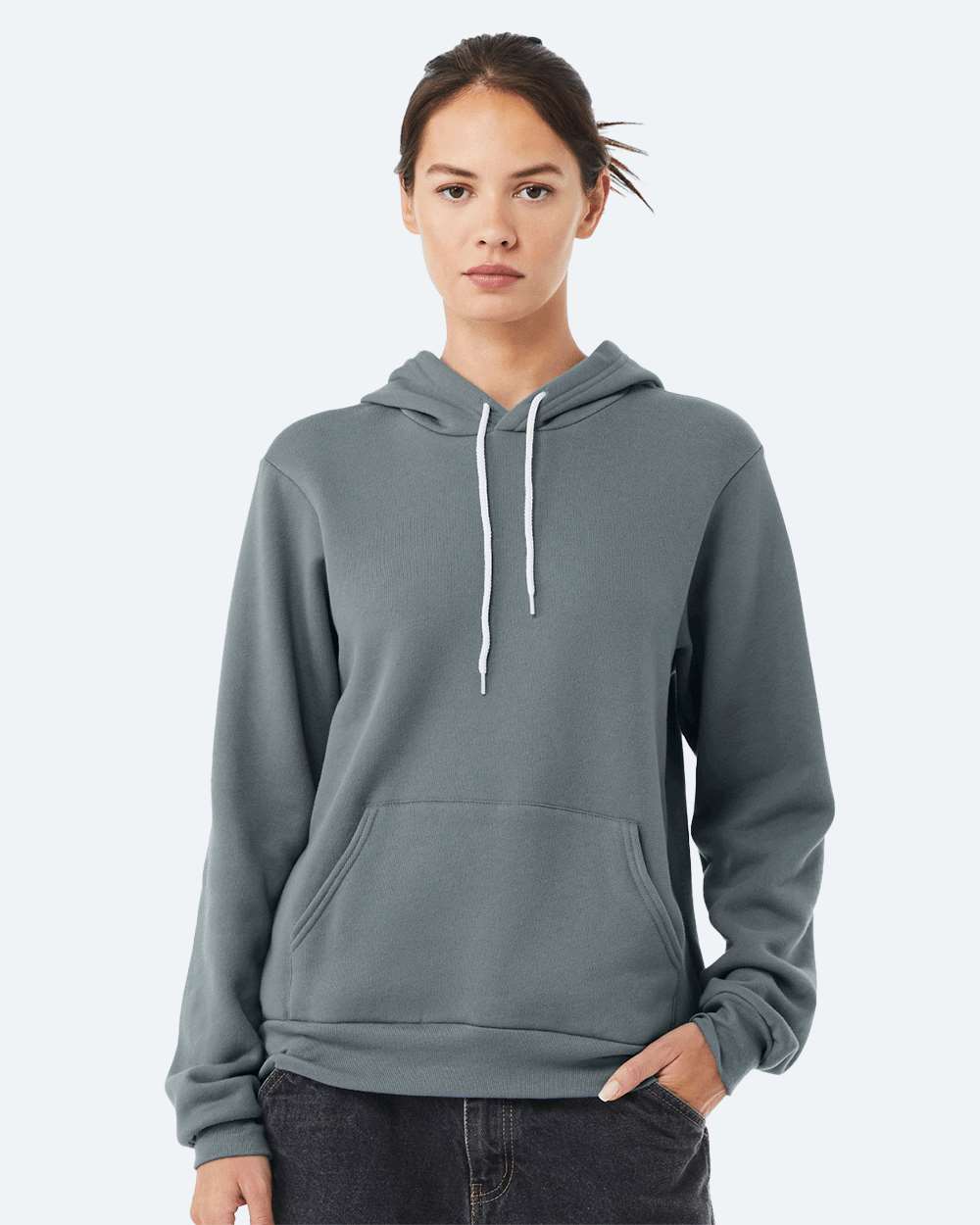BELLA + CANVAS 3719 Unisex Sponge Fleece Pullover Hoodie | Custom Print