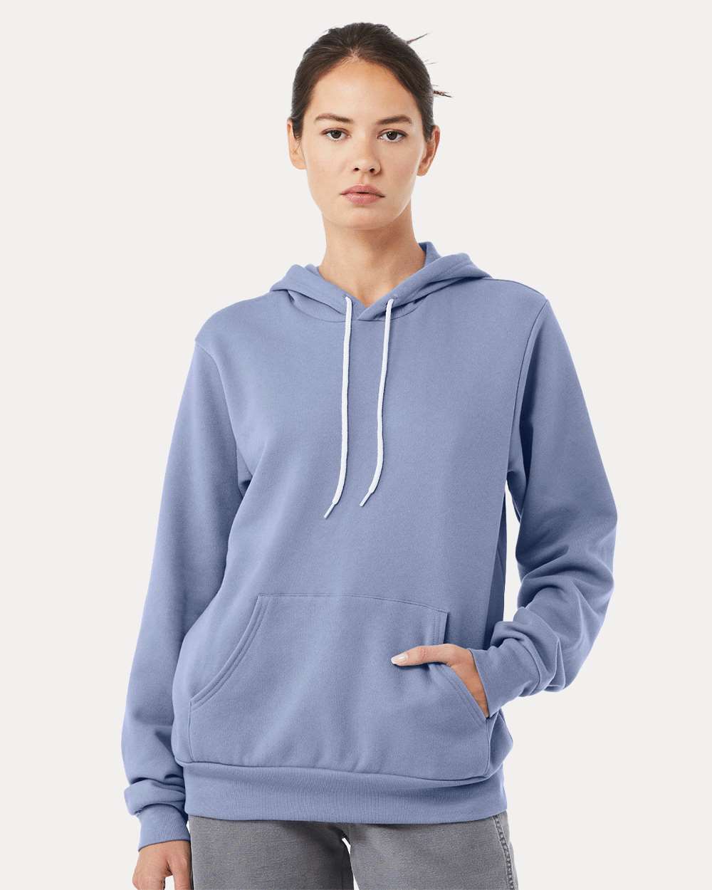 BELLA + CANVAS 3719 Unisex Sponge Fleece Pullover Hoodie | Custom Print