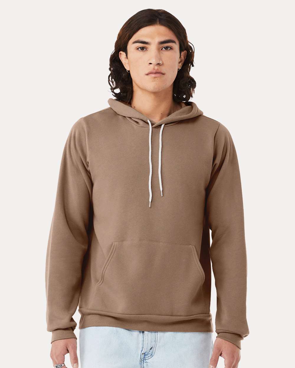 BELLA + CANVAS 3719 Unisex Sponge Fleece Pullover Hoodie | Custom Print