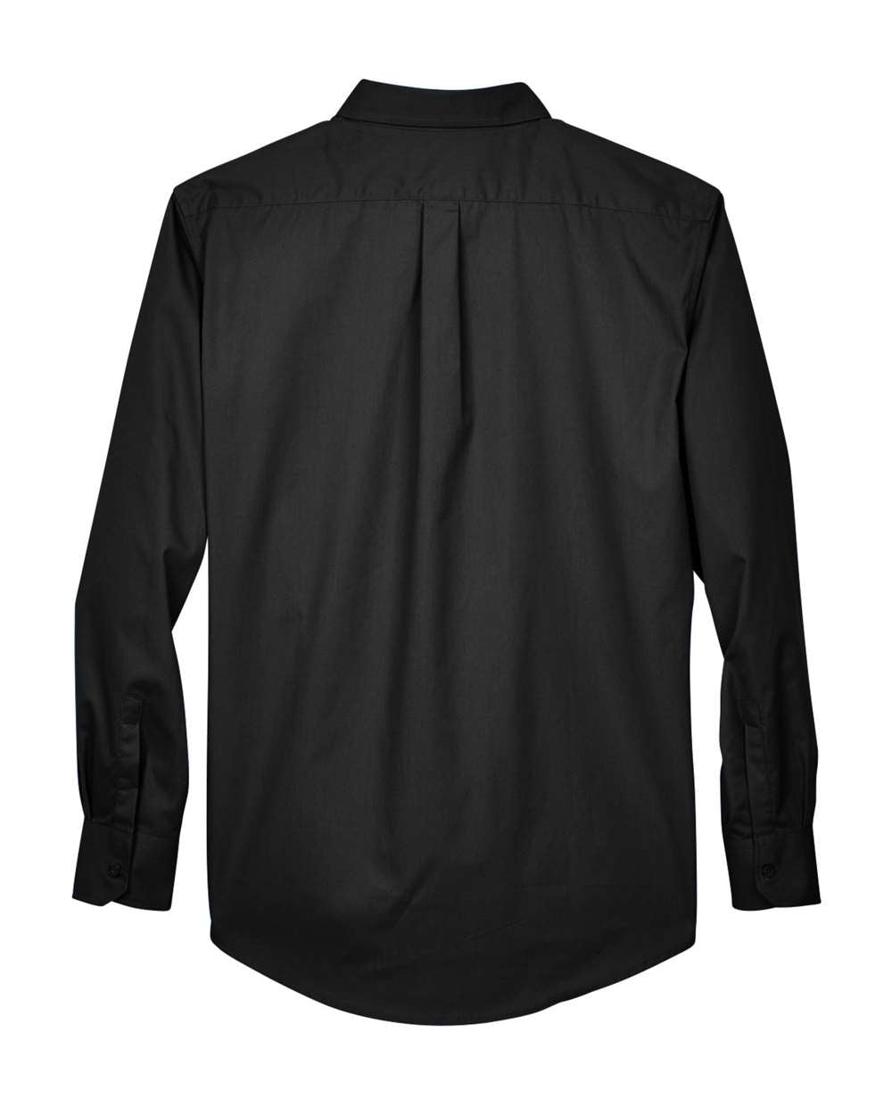 Core 365 88193 Men's Operate Long-Sleeve Twill Dress Shirt with custom embroidery logo — back view — Only Custom Apparel Canada