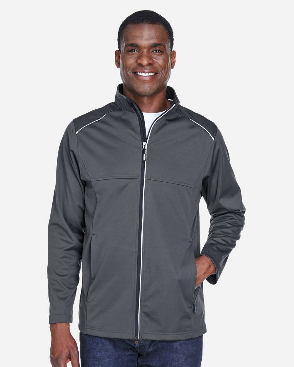 Core 365 CE708 Men's Techno Lite Three-Layer Tech Shell Jacket | Custom Embroidery