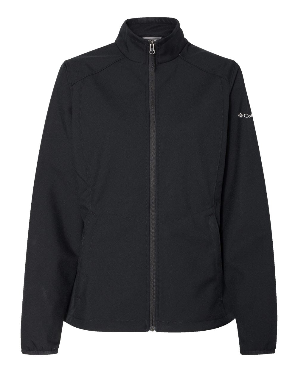 Columbia 212493 Women's Kruser Ridge Soft Shell Jacket with custom embroidery logo — back view — Only Custom Apparel Canada