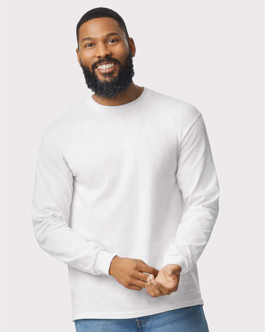 Gildan 5400 Unisex Heavy Cotton Long Sleeve T-Shirt | Custom Print