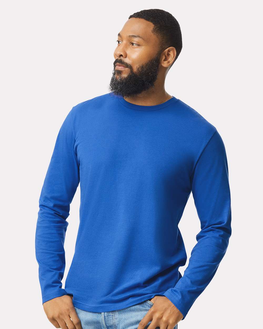 Gildan 64400 Unisex Softstyle Long Sleeve T-Shirt | Custom Print
