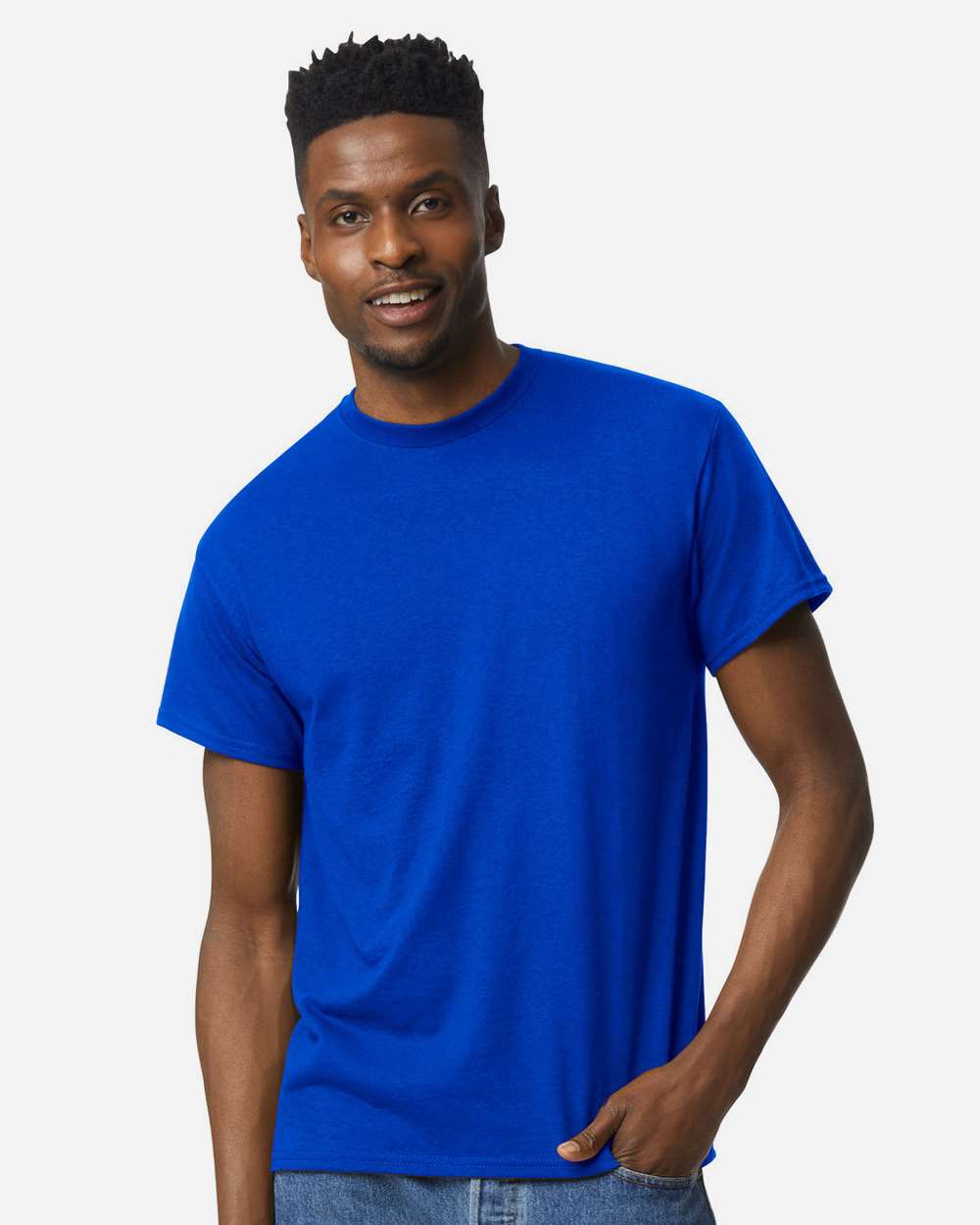 Gildan 8000 Unisex DryBlend 50/50 T-Shirt | Custom Print