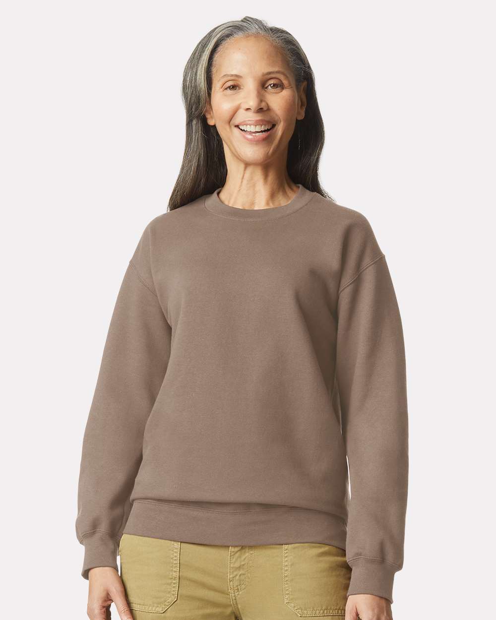 Gildan SF000 Unisex Softstyle Fleece Crewneck Sweatshirt | Custom Print