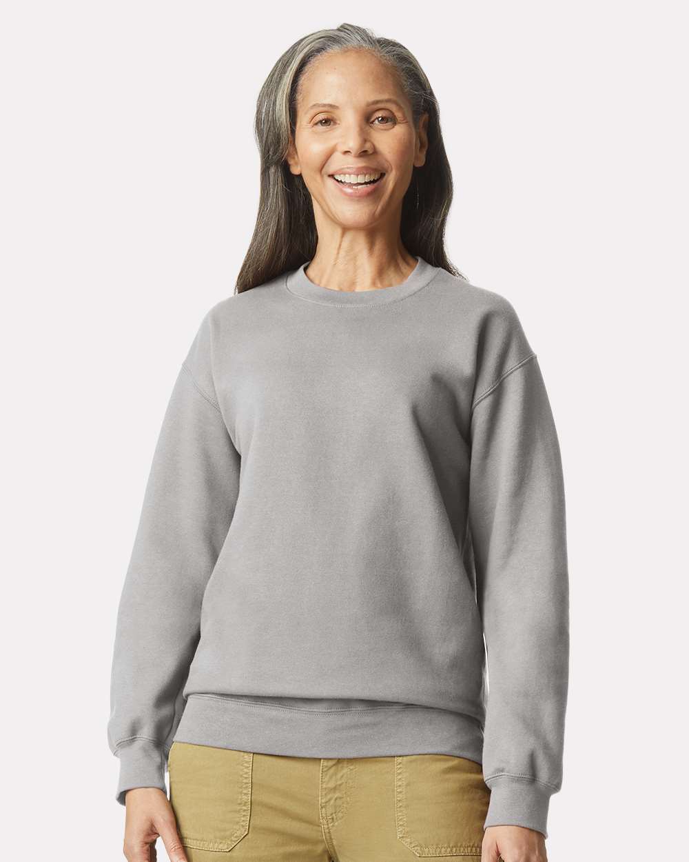 Gildan SF000 Unisex Softstyle Fleece Crewneck Sweatshirt | Custom Print