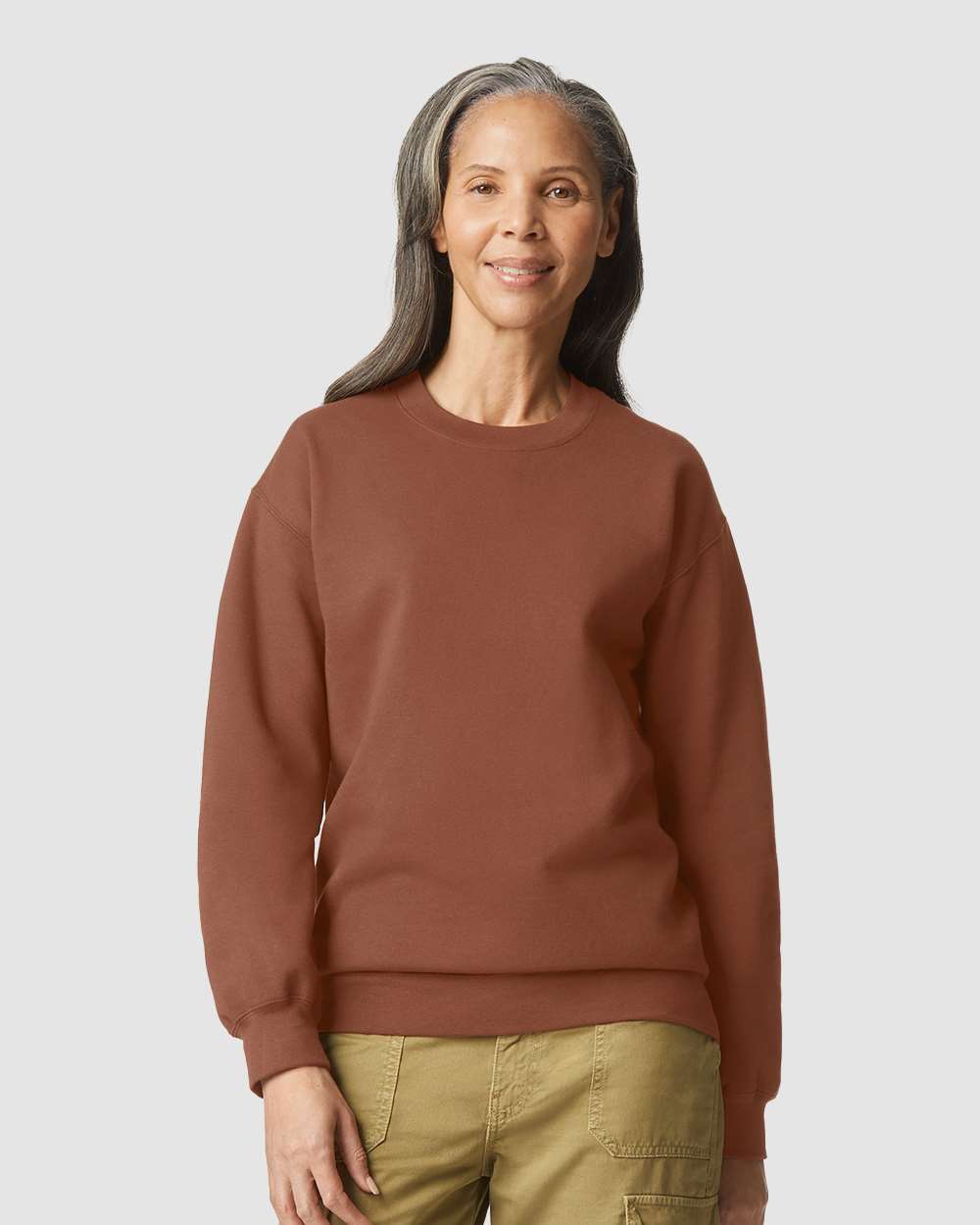 Gildan SF000 Unisex Softstyle Fleece Crewneck Sweatshirt | Custom Print