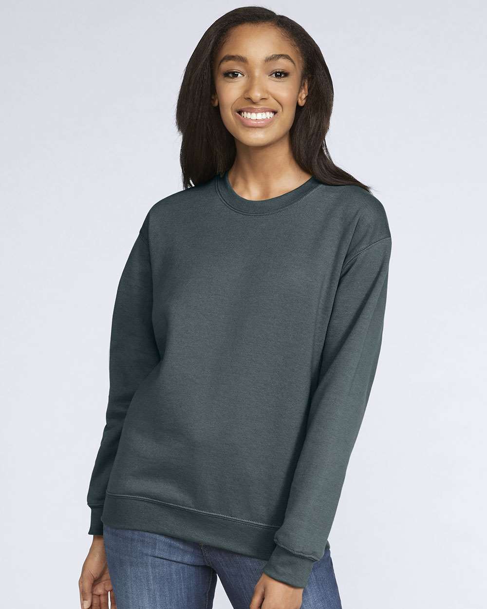 Gildan SF000 Unisex Softstyle Fleece Crewneck Sweatshirt | Custom Print