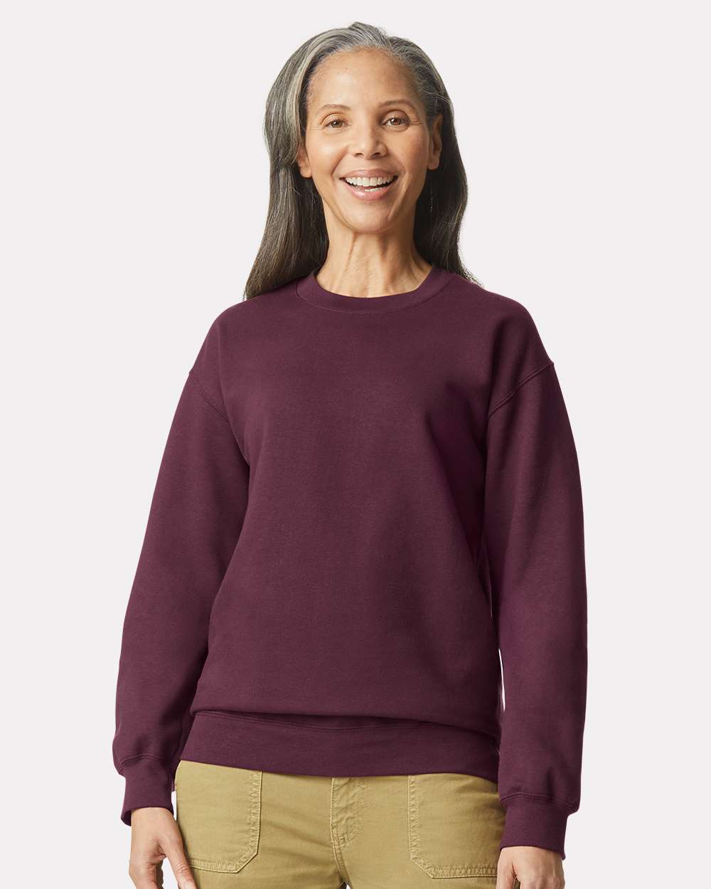 Gildan SF000 Unisex Softstyle Fleece Crewneck Sweatshirt | Custom Print