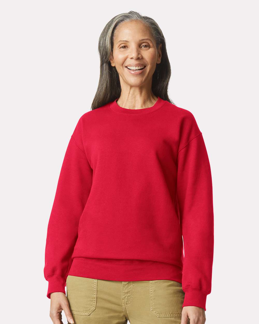 Gildan SF000 Unisex Softstyle Fleece Crewneck Sweatshirt | Custom Print