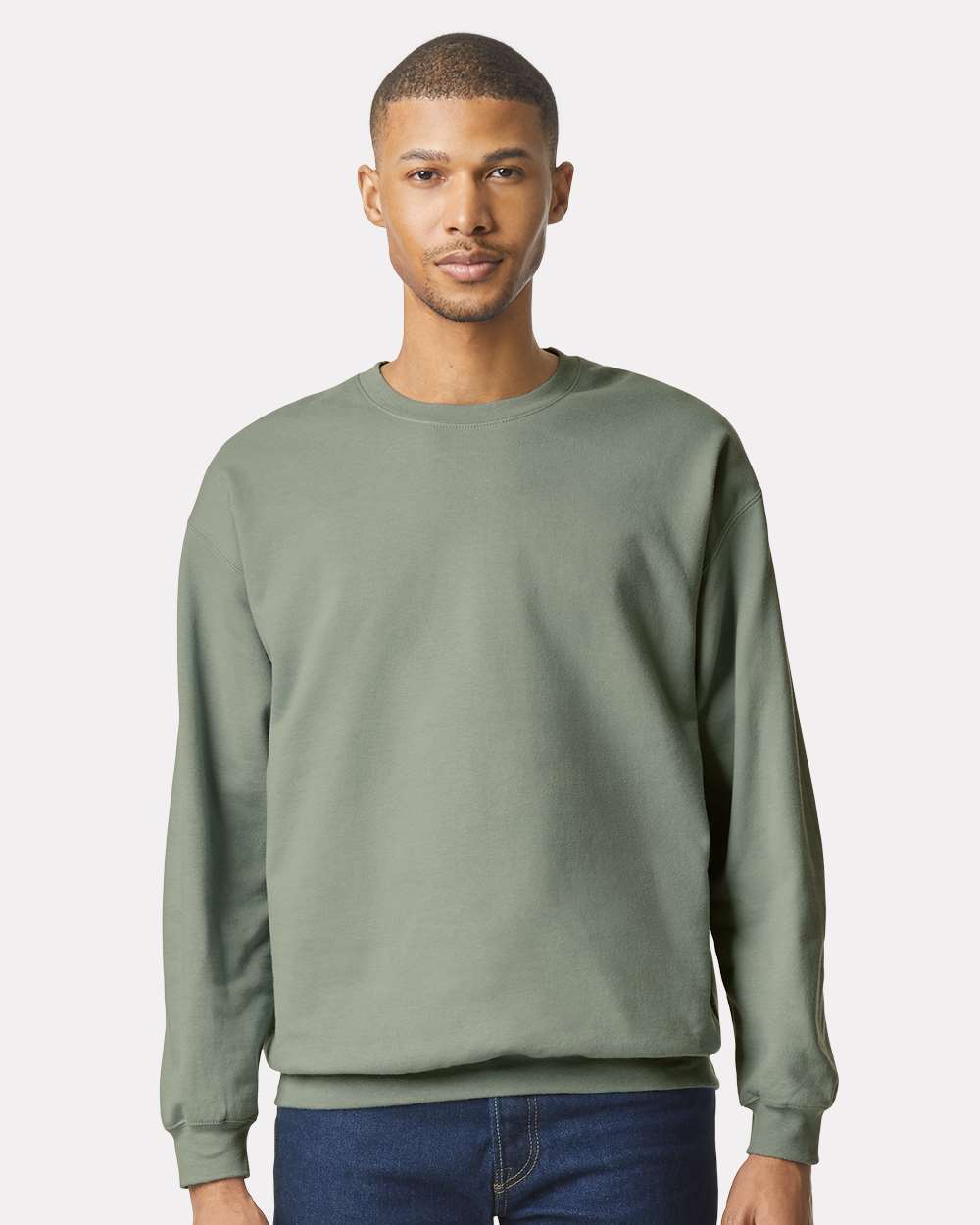 Gildan SF000 Unisex Softstyle Fleece Crewneck Sweatshirt | Custom Print