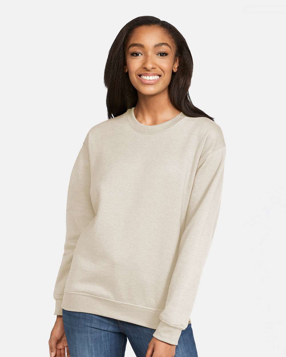 Gildan SF000 Unisex Softstyle Fleece Crewneck Sweatshirt | Custom Print