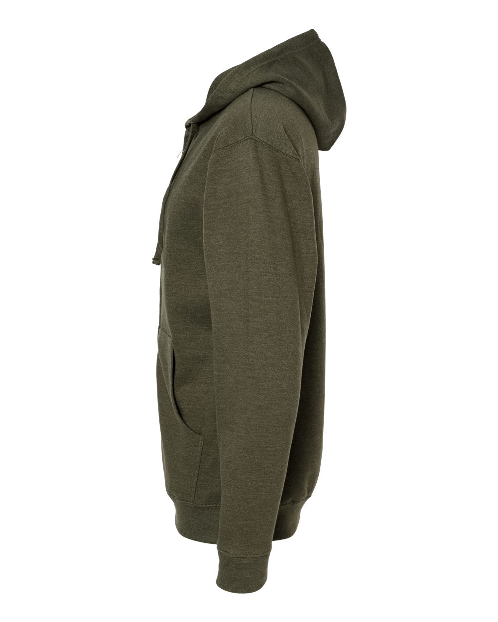 Independent Trading SS4500Z Unisex Midweight Full-Zip Hooded Sweatshirt | Custom Print