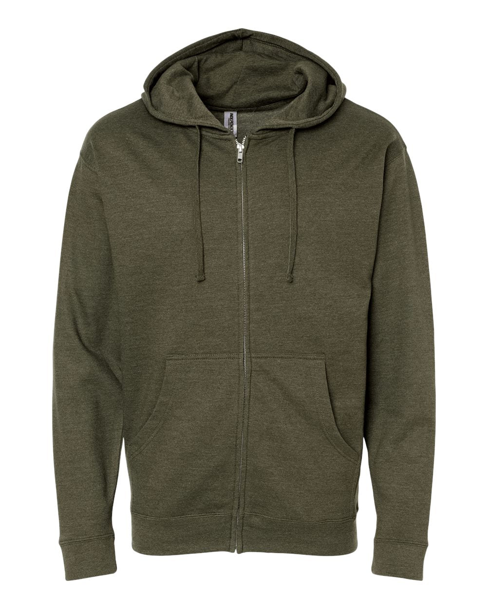 Independent Trading SS4500Z Unisex Midweight Full-Zip Hooded Sweatshirt | Custom Print