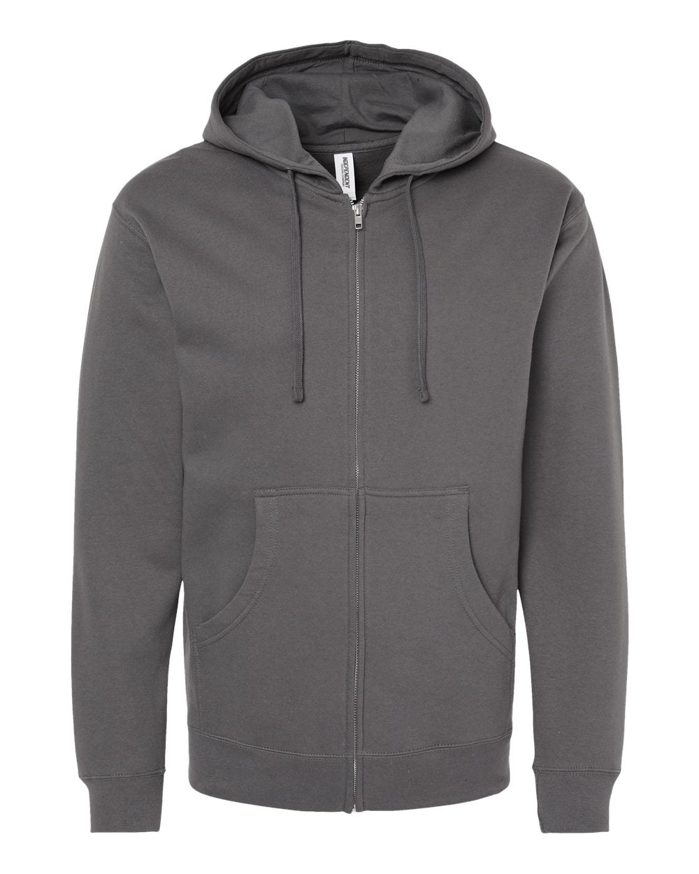 Independent Trading SS4500Z Unisex Midweight Full-Zip Hooded Sweatshirt | Custom Print