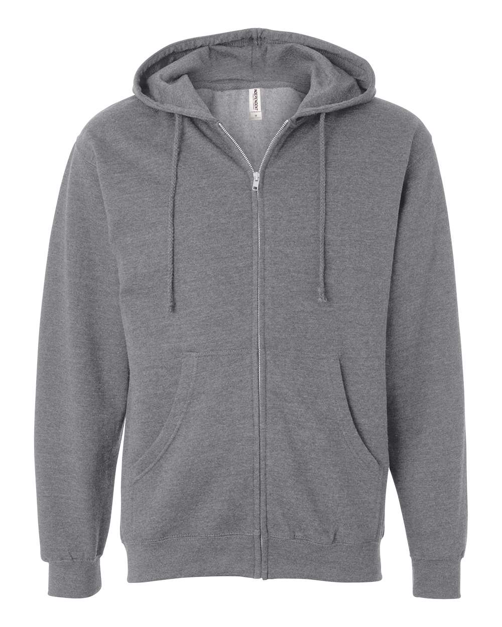 Independent Trading SS4500Z Unisex Midweight Full-Zip Hooded Sweatshirt | Custom Print