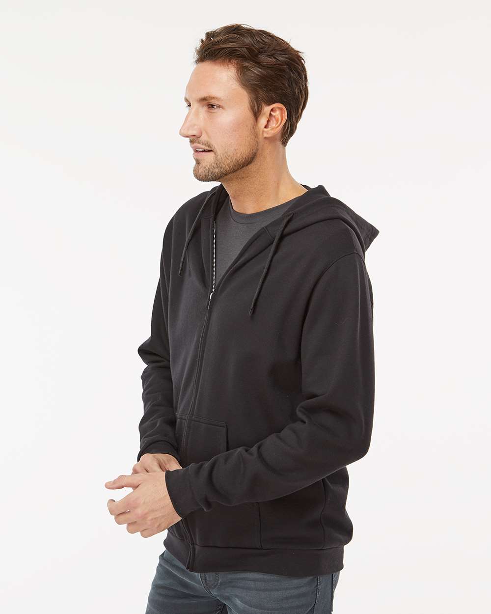 M&O 3331 Unisex Zip Fleece Hoodie | Custom Embroidery & Print