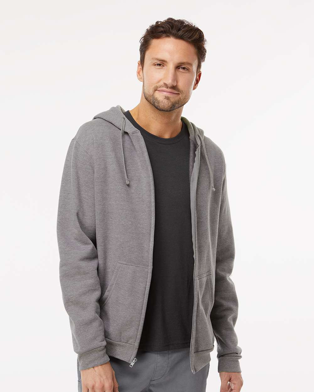 M&O 3331 Unisex Zip Fleece Hoodie | Custom Embroidery & Print