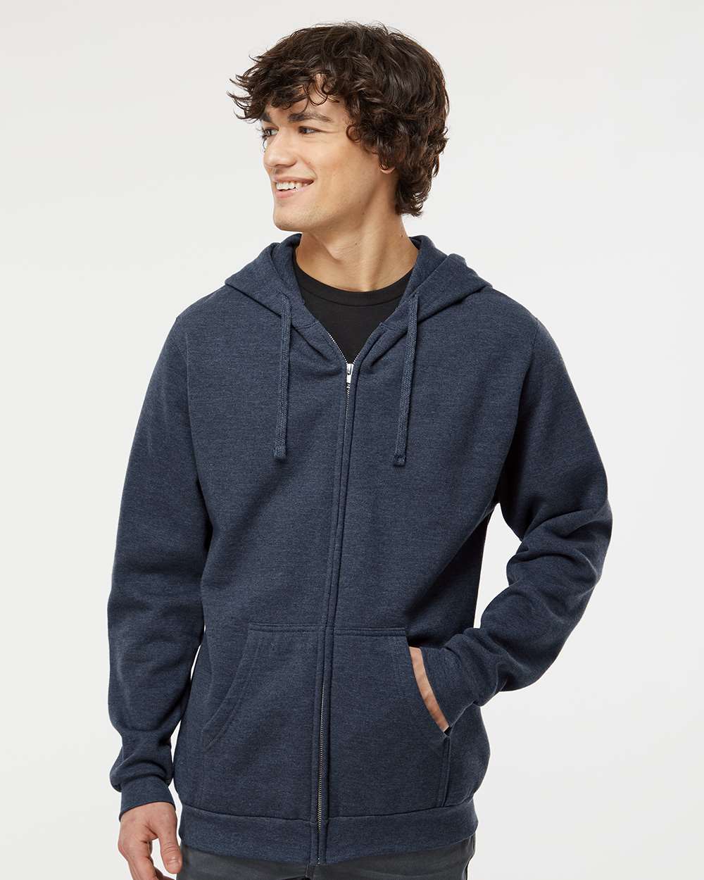 M&O 3331 Unisex Zip Fleece Hoodie | Custom Embroidery & Print
