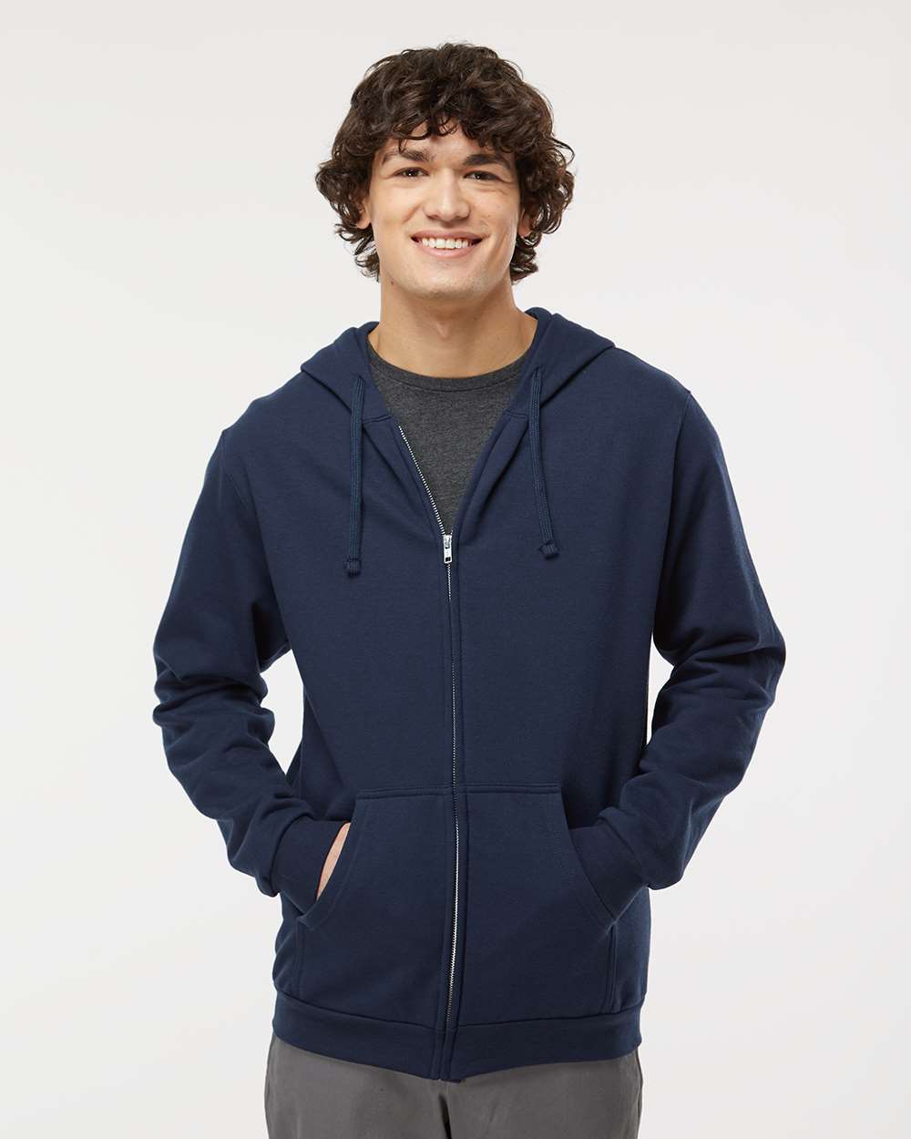 M&O 3331 Unisex Zip Fleece Hoodie | Custom Embroidery & Print