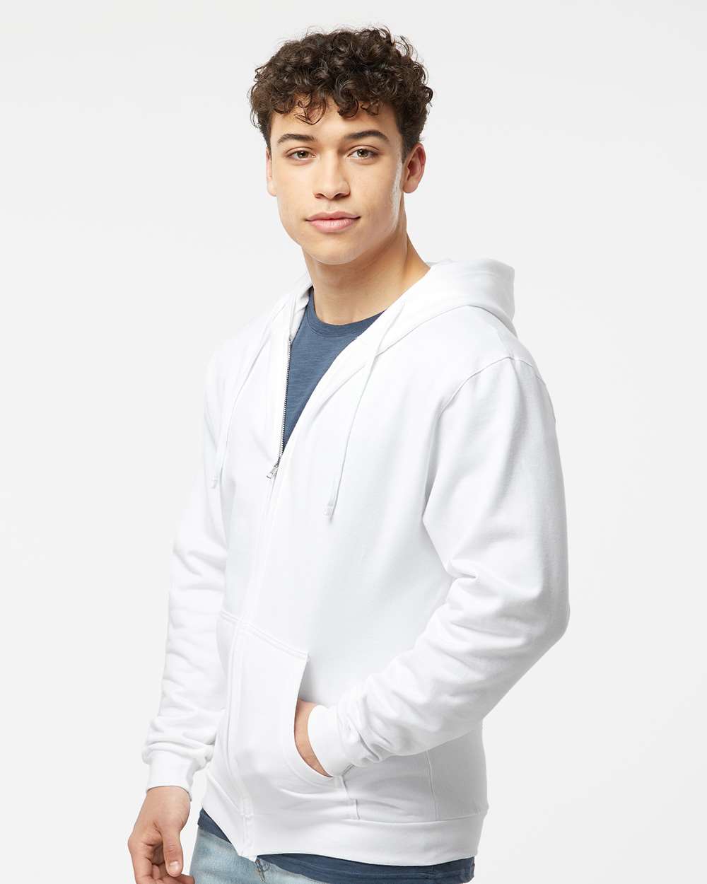 M&O 3331 Unisex Zip Fleece Hoodie | Custom Embroidery & Print