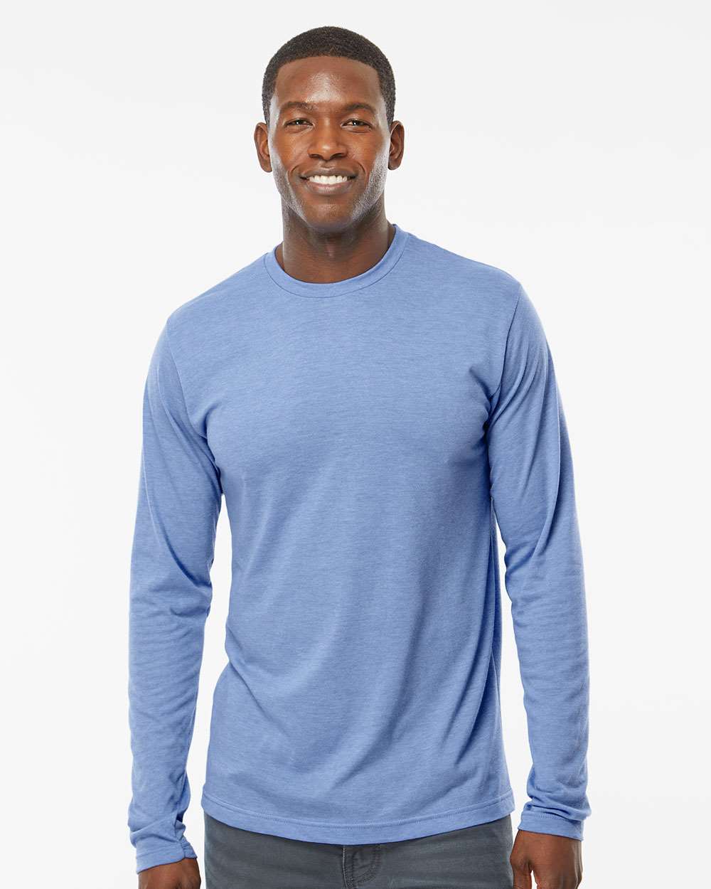 M&O 3520 Unisex Poly-Blend Long Sleeve T-Shirt | Custom Print