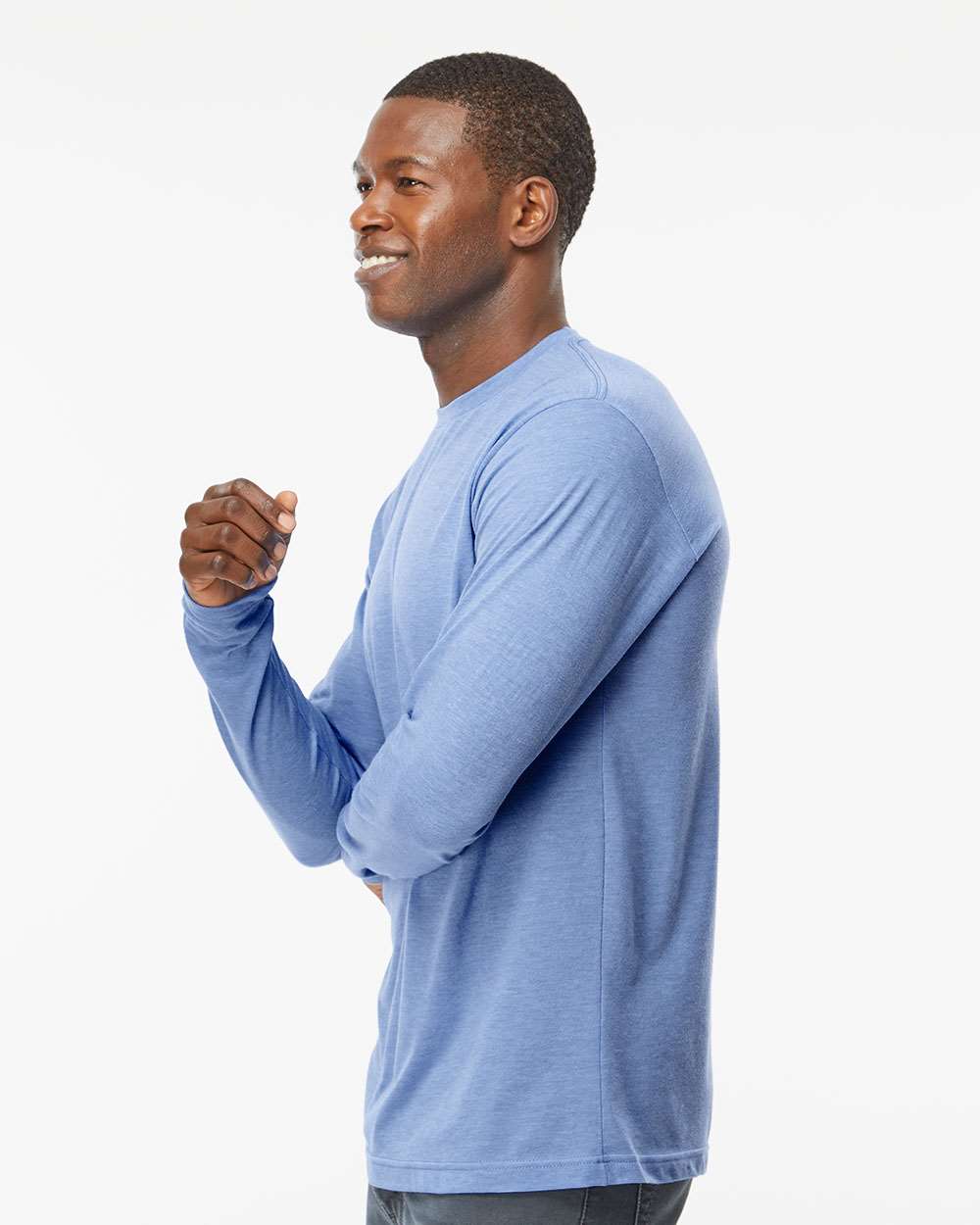 M&O 3520 Unisex Poly-Blend Long Sleeve T-Shirt | Custom Print
