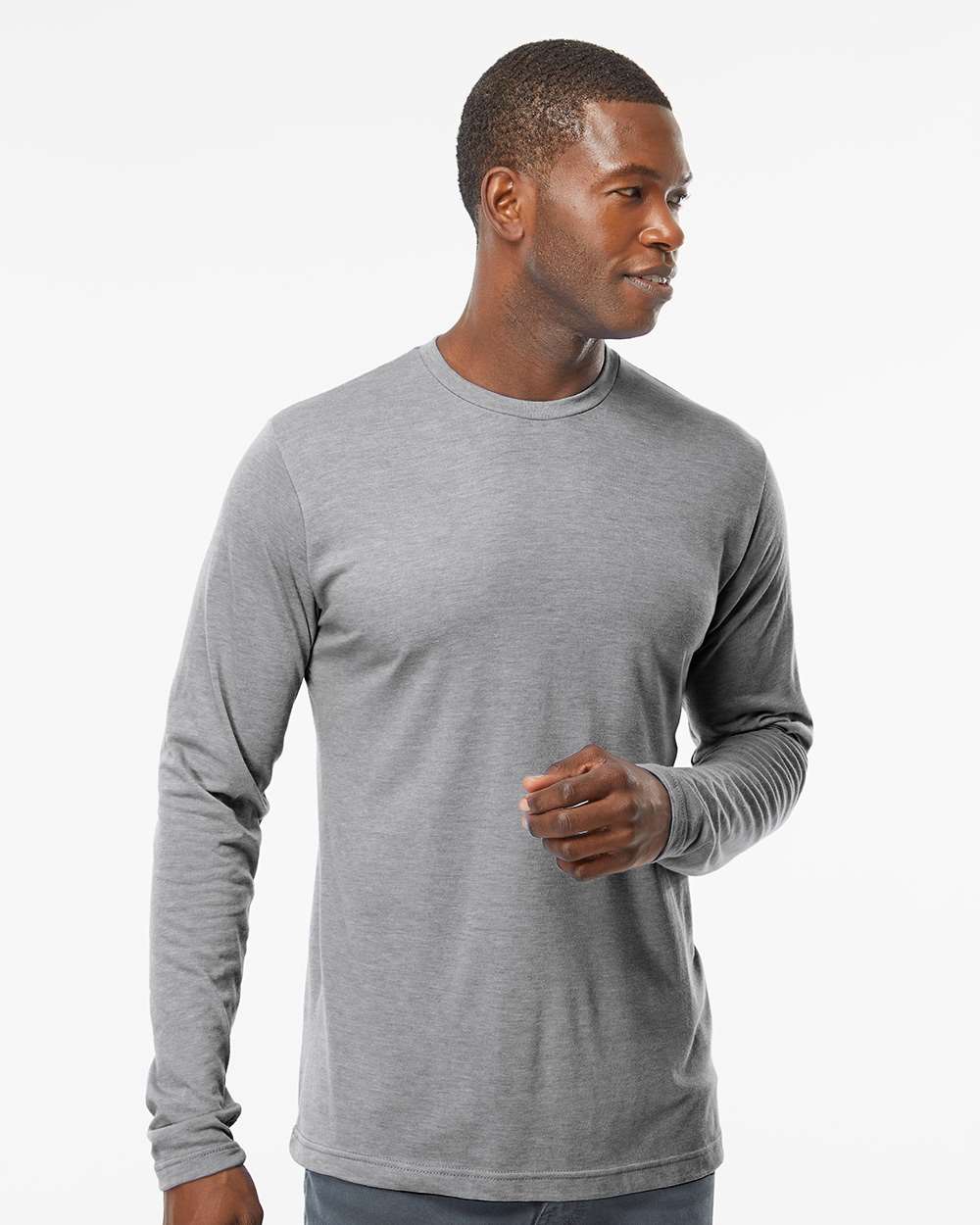 M&O 3520 Unisex Poly-Blend Long Sleeve T-Shirt | Custom Print