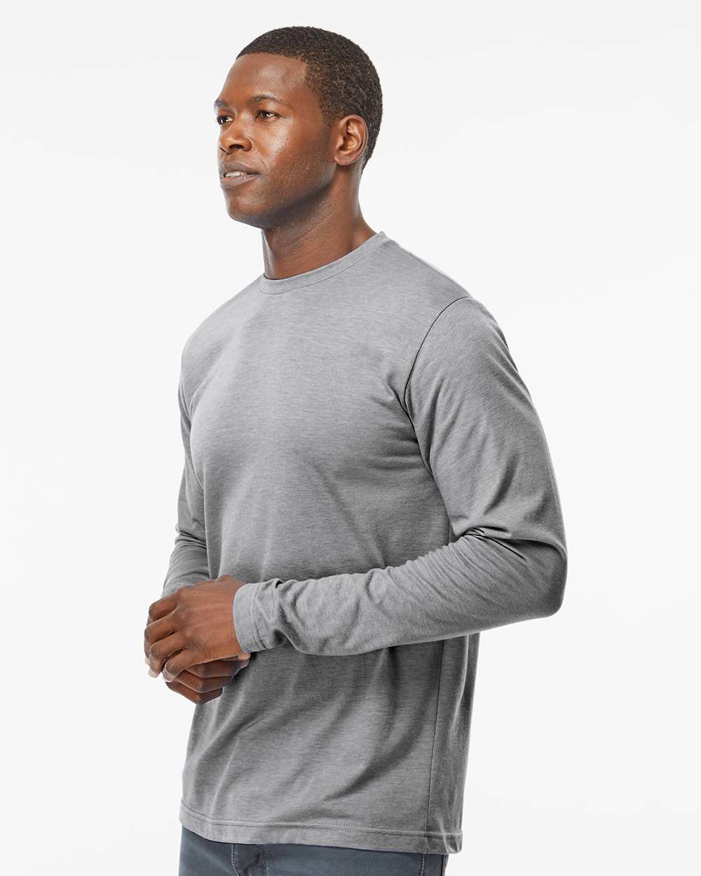 M&O 3520 Unisex Poly-Blend Long Sleeve T-Shirt | Custom Print