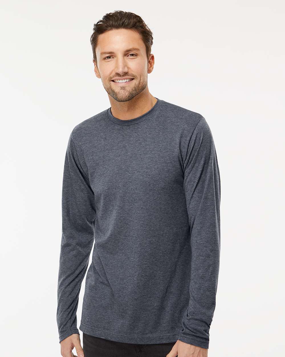M&O 3520 Unisex Poly-Blend Long Sleeve T-Shirt | Custom Print