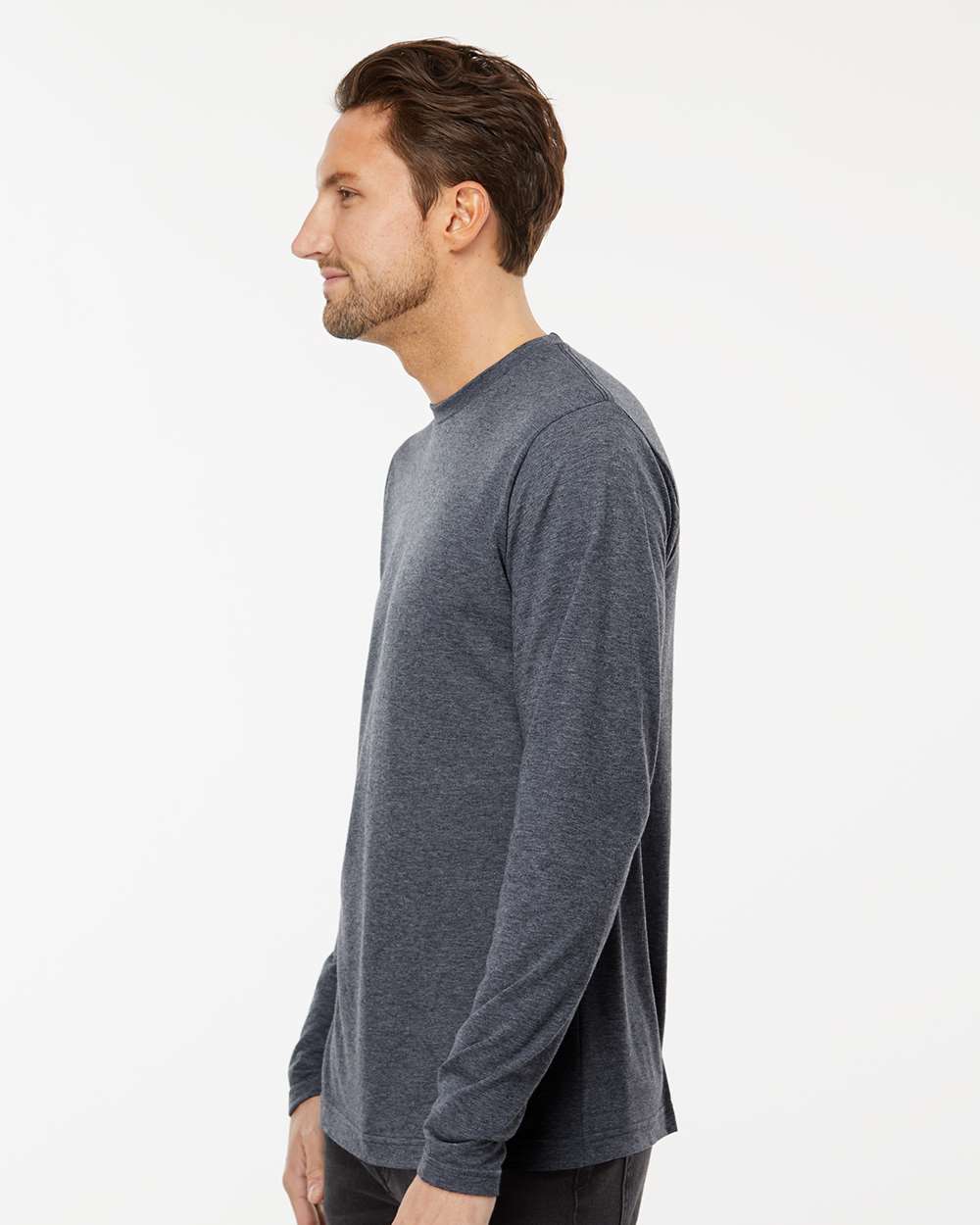 M&O 3520 Unisex Poly-Blend Long Sleeve T-Shirt | Custom Print