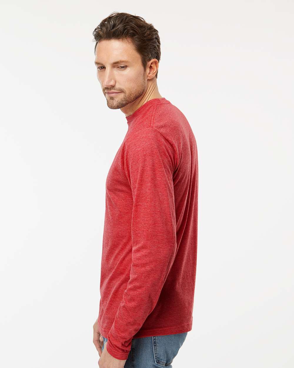 M&O 3520 Unisex Poly-Blend Long Sleeve T-Shirt | Custom Print