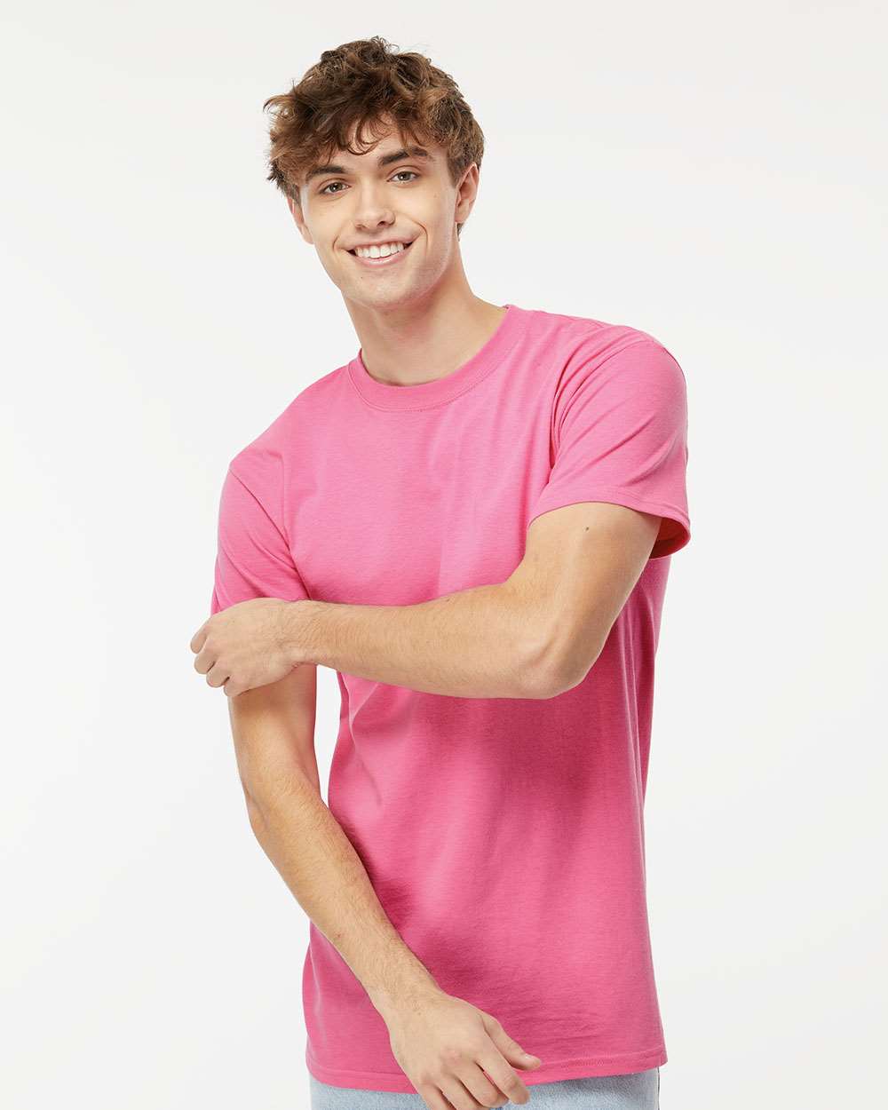 M&O 4800 Men's Gold Soft Touch T-Shirt | Custom Print