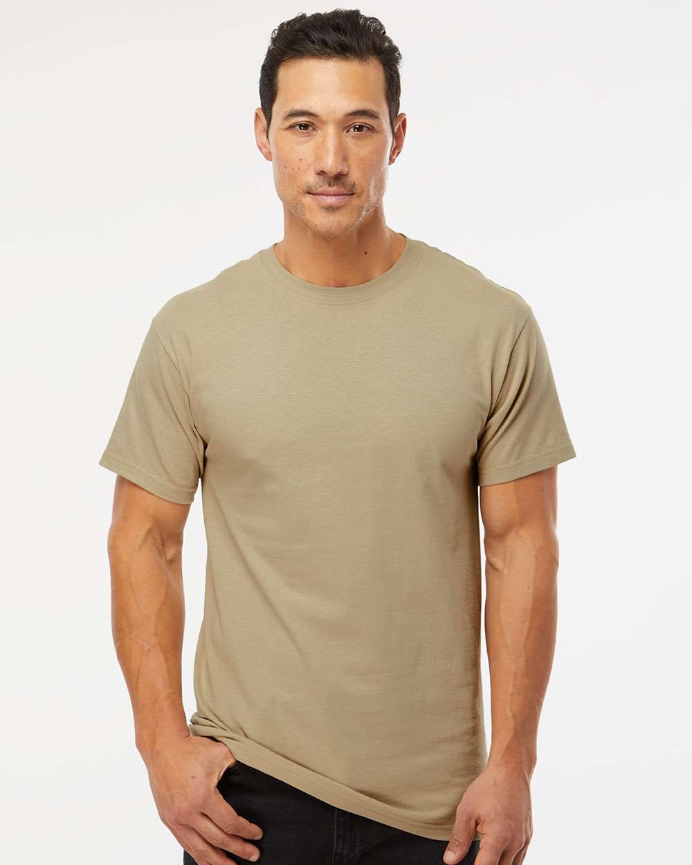 M&O 4800 Men's Gold Soft Touch T-Shirt | Custom Print