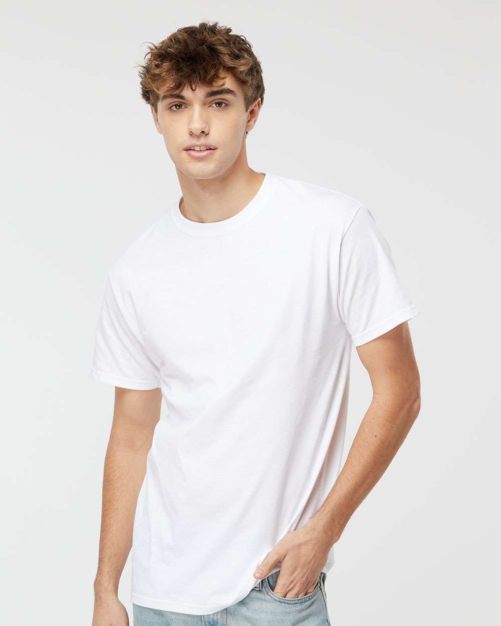 M&O 4800 Men's Gold Soft Touch T-Shirt | Custom Print