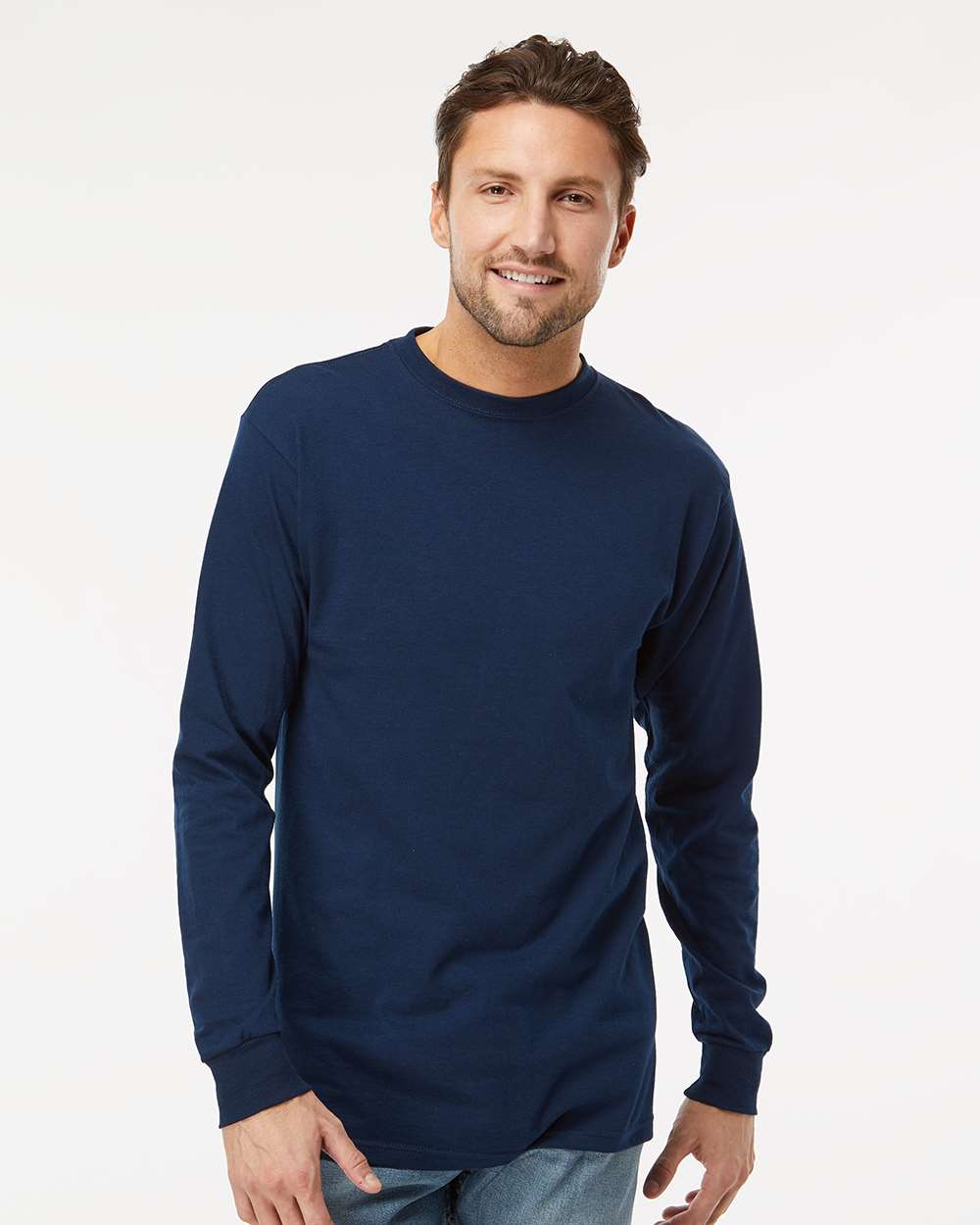 M&O 4820 Unisex Long Sleeve T-Shirt | Custom Print