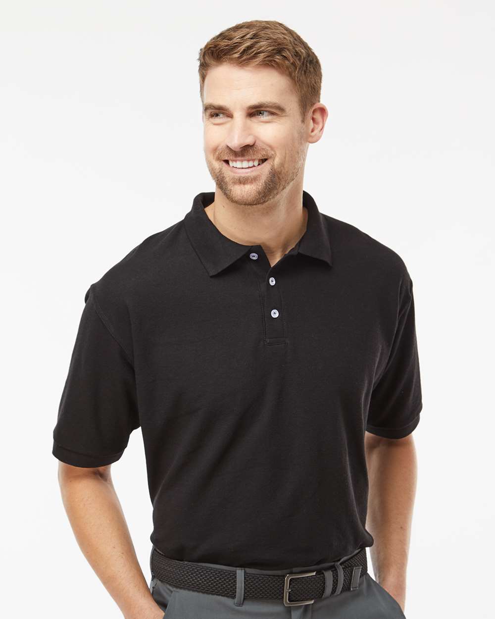 M&O 7006 Unisex Soft Touch Polo Shirt | Custom Embroidery & Print