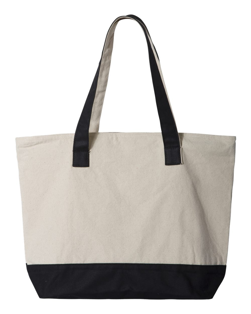 Q-Tees Q1300 19L Zippered Tote | Custom Print & Embroidery