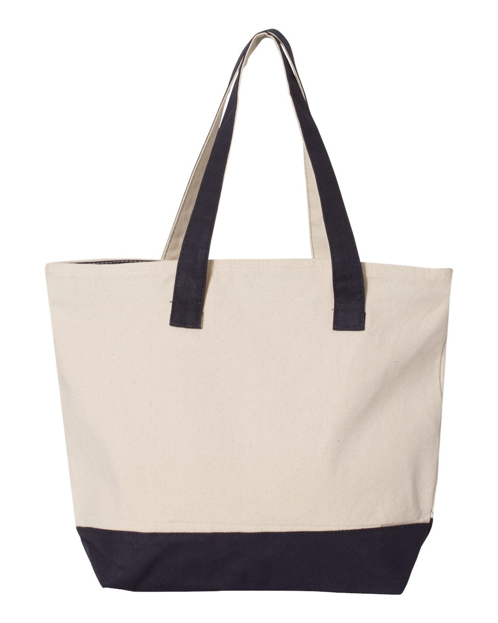 Q-Tees Q1300 19L Zippered Tote | Custom Print & Embroidery