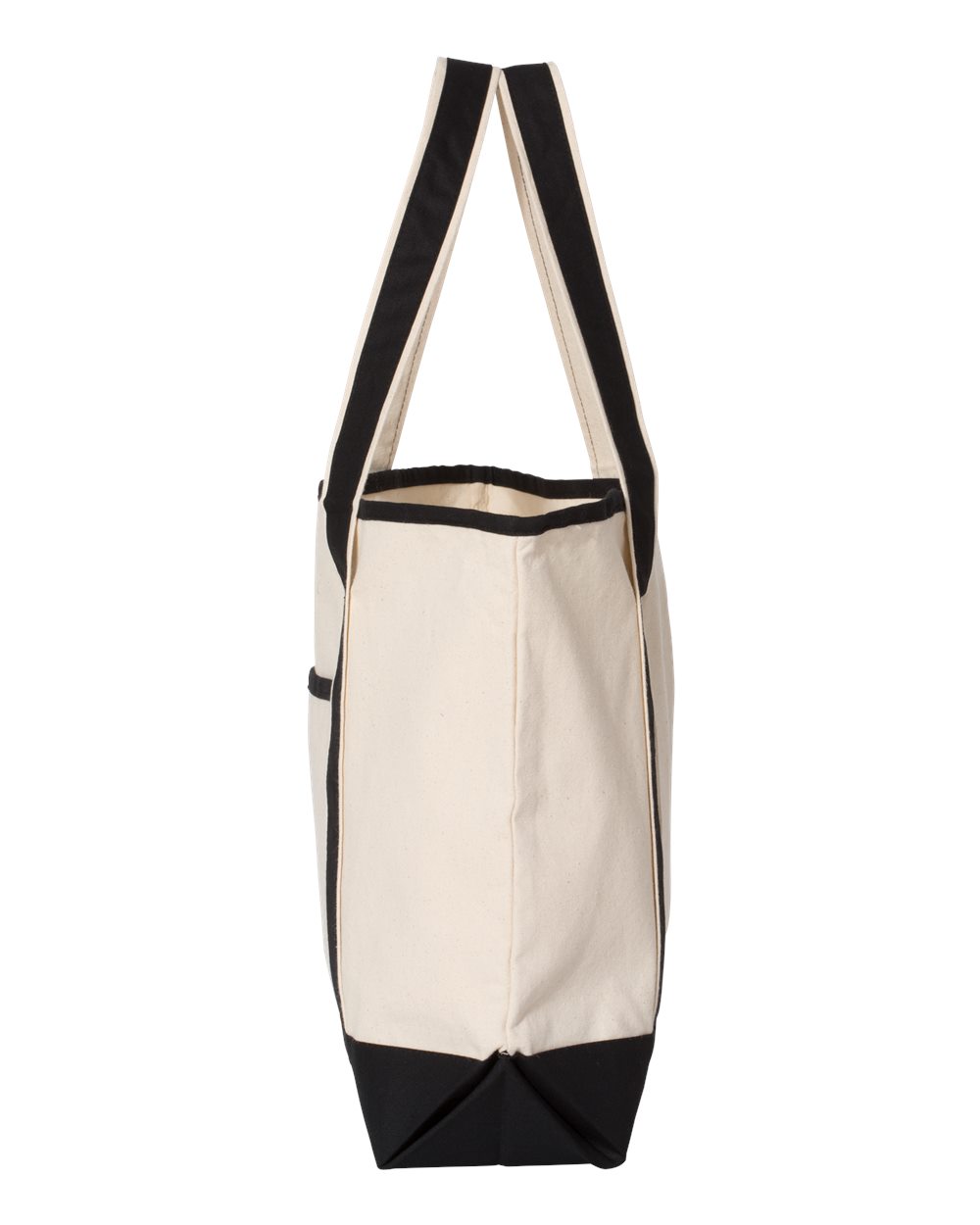Q-Tees Q1500 34.6L Large Canvas Deluxe Tote | Custom Print & Embroidery