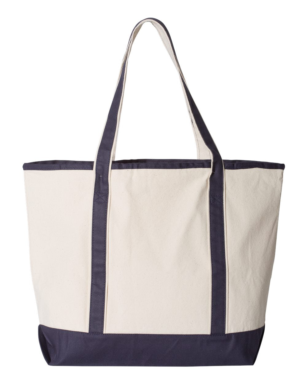 Q-Tees Q1500 34.6L Large Canvas Deluxe Tote | Custom Print & Embroidery