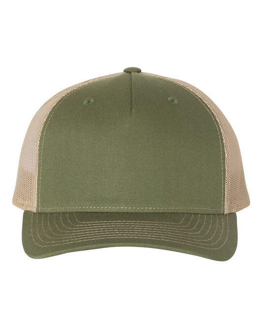 Richardson 112FP Five-Panel Trucker Snapback Cap | Custom Embroidery